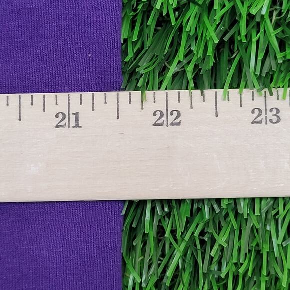 Vintage Peace Signs Shirt Large 22x26 Purple Y2K - Picture 9 of 16